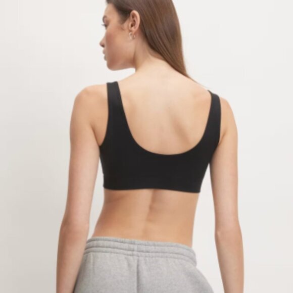 NEW Everlane Perform Sport Bra Pull on Stretch Tank top in  Black XXL - Picture 3 of 9